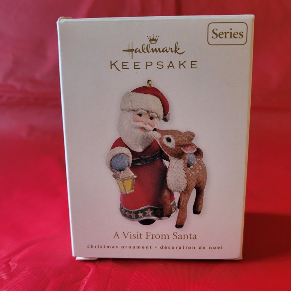 Hallmark Ornament 2010 Visit from Santa (303)